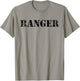Vintage Ranger Classic Retro USA Military Distressed T-Shirt - T-Shirt | Sand
