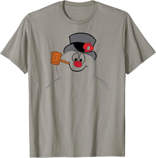 Frosty the Snowman Frosty Face T-Shirt - T-Shirt | Sand