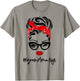#GrandmaLife Grandma Life Vintage Wink Eye Woman Face Gifts T-Shirt - T-Shirt | Sand