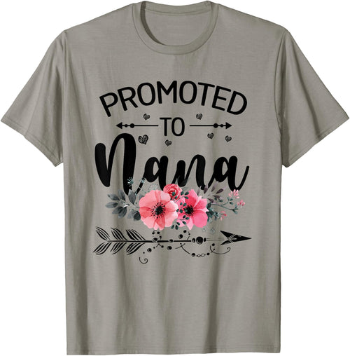 Promoted To Nana Announcement Funny New Nana Mothers Day