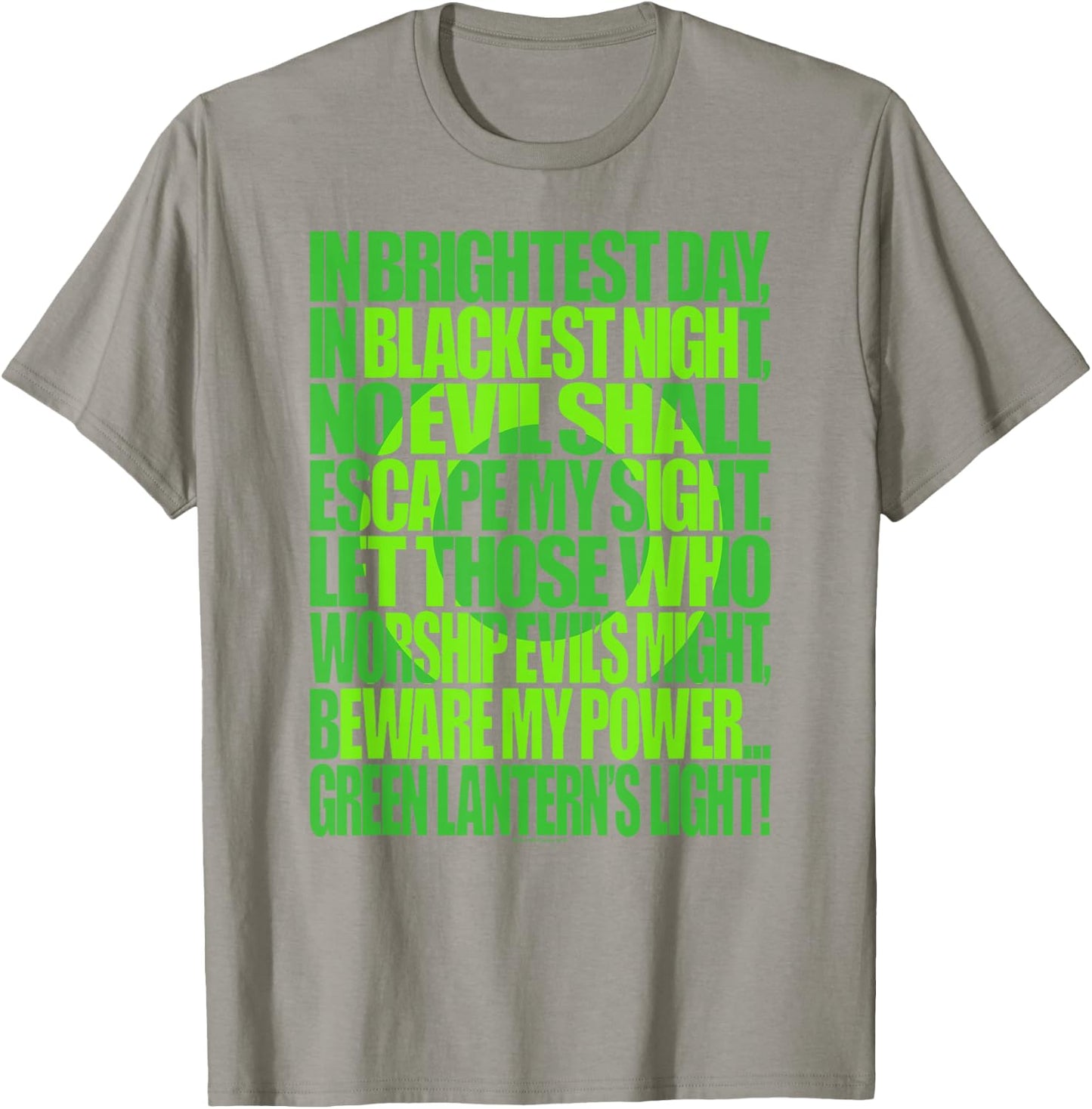 Green Lantern In Brightest Day Oath T-Shirt - T-Shirt | Sand