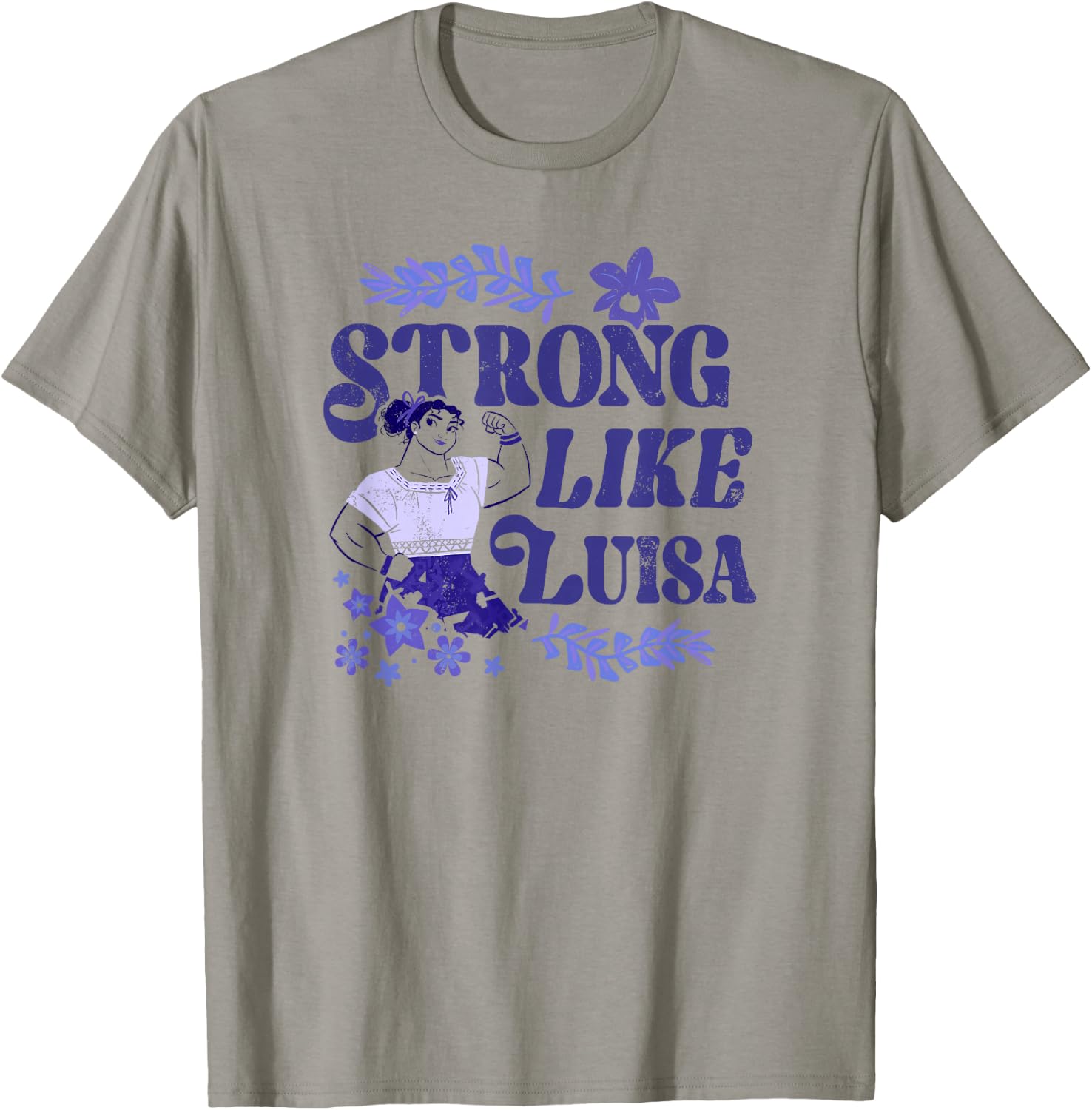 Disney Encanto Strong Like Luisa Inspirational T-Shirt - T-Shirt | Sand