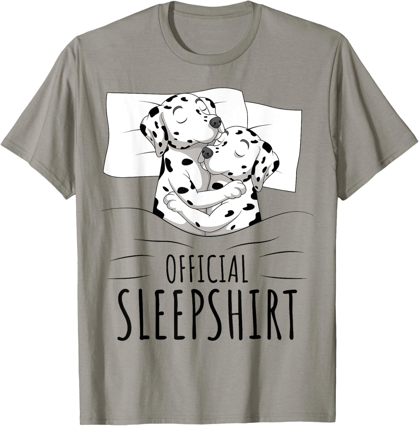 Dalmatian Dog Official Sleepshirt Men Women Kids T-Shirt - T-Shirt | Sand