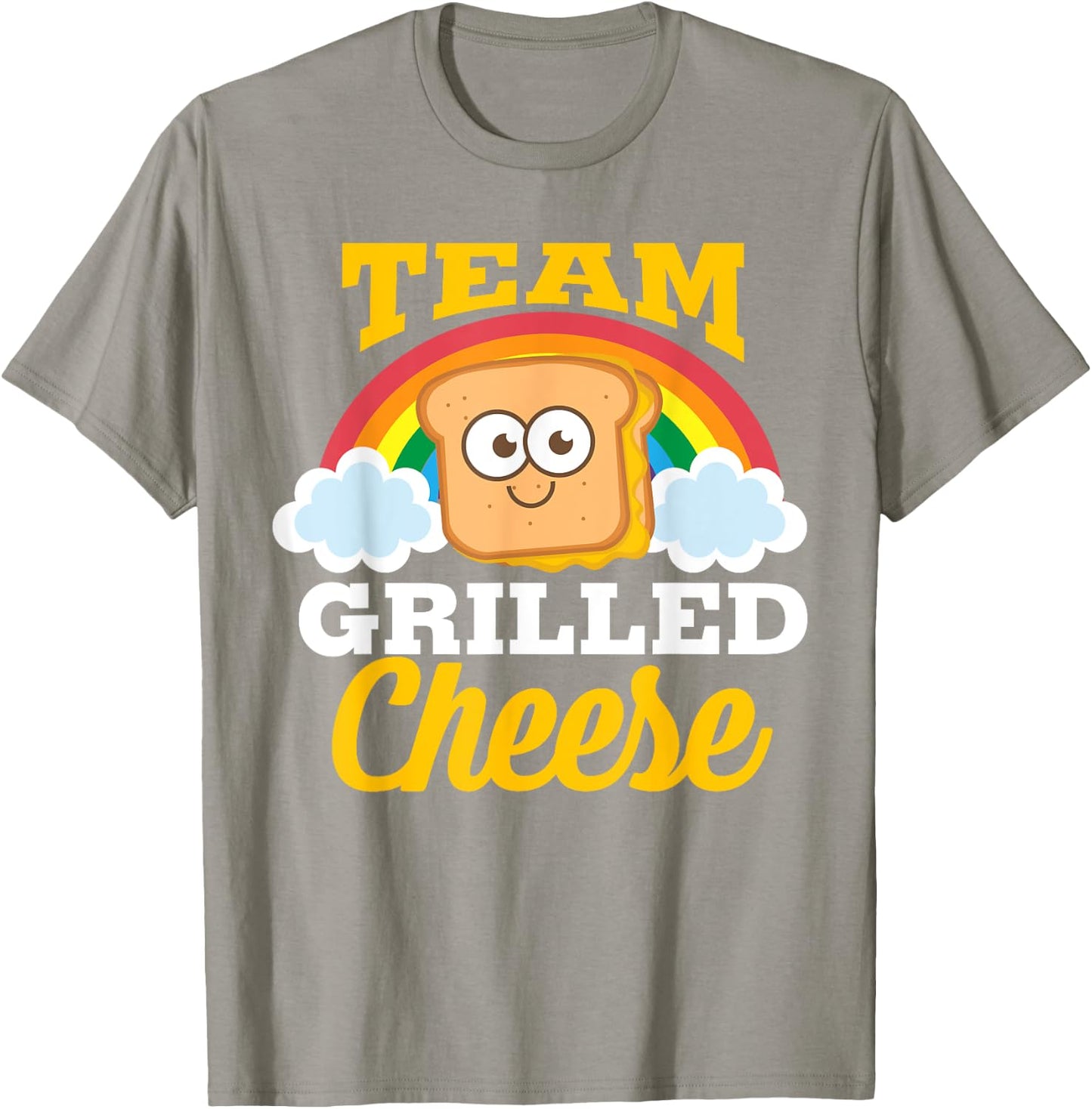 Team Grilled Cheese Shirt | Cute Love Grilled Cheddar Gift T-Shirt - T-Shirt | Sand