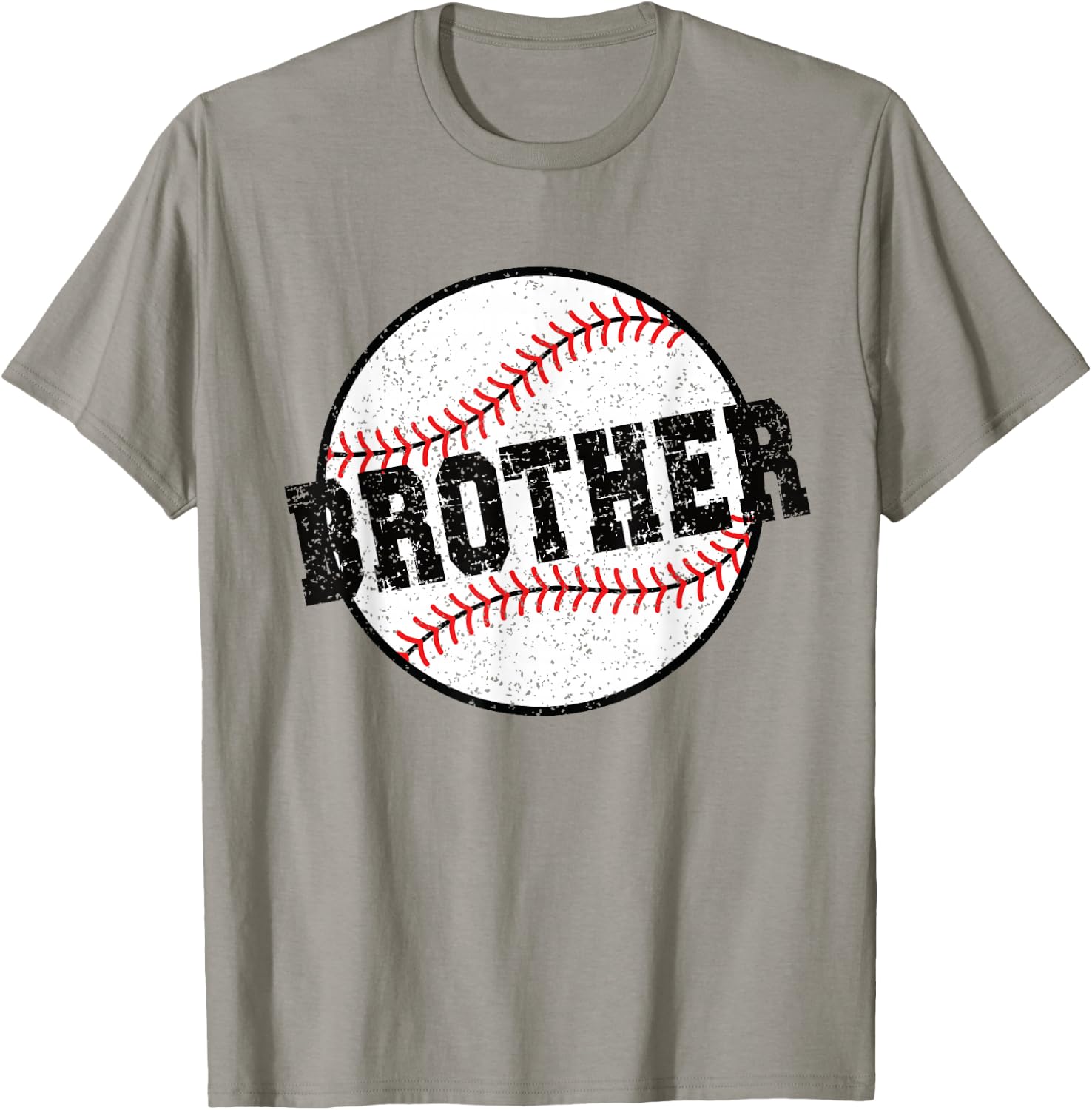 Baseball Brother Of A Baseball Player Brother T-Shirt - T-Shirt | Sand