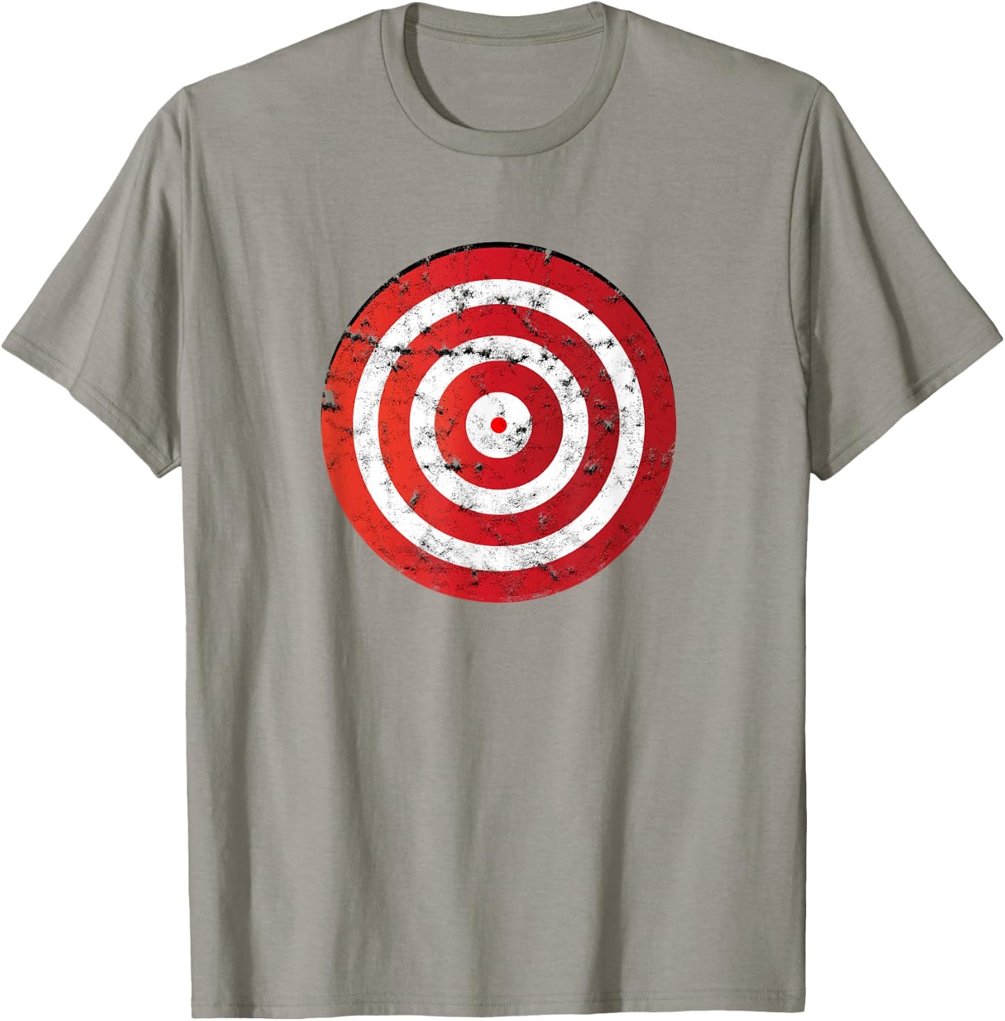 Vintage Bullseye Target Bulls Eye - Gun Shooting Range Sport T-Shirt - T-Shirt | Sand