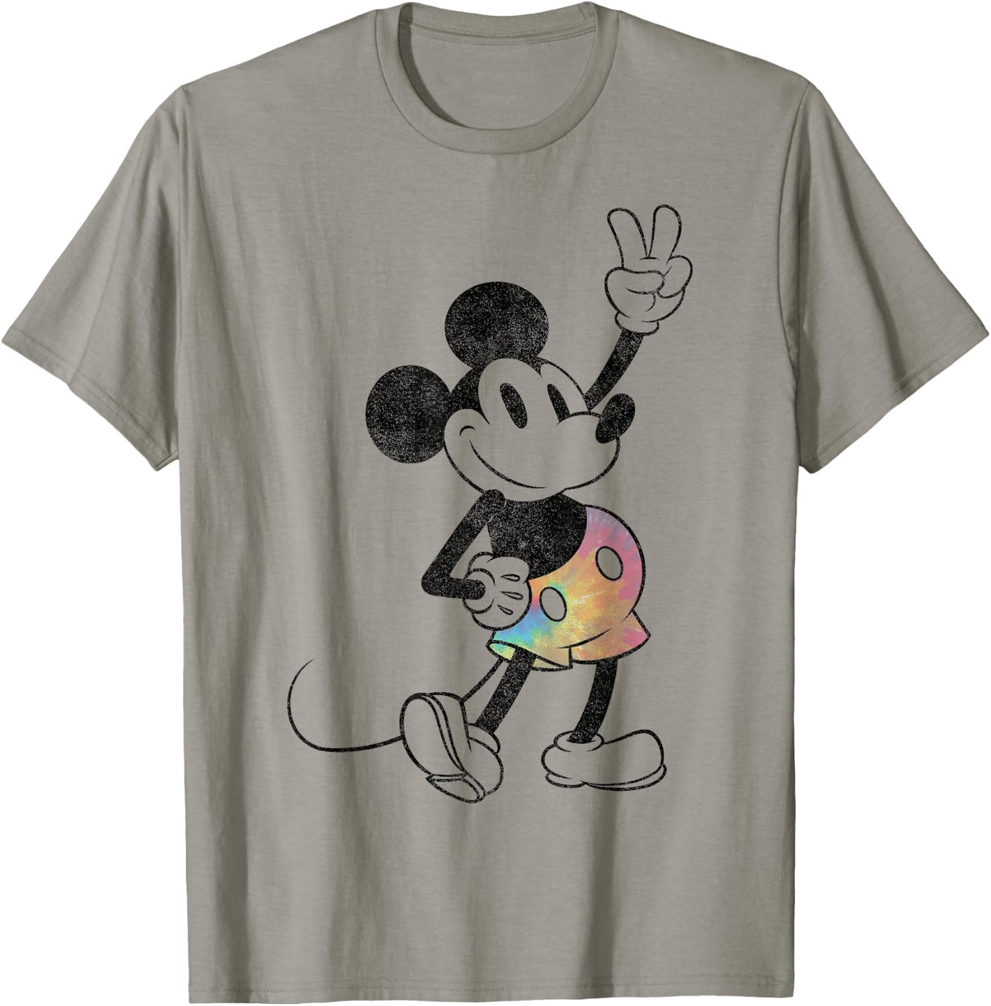 Disney Mickey and Friends Mickey Tie Dye Shorts T-Shirt - T-Shirt | Sand
