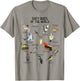 Bird Watching Dirty Birds Of The World Funny Birding T-Shirt - T-Shirt | Sand