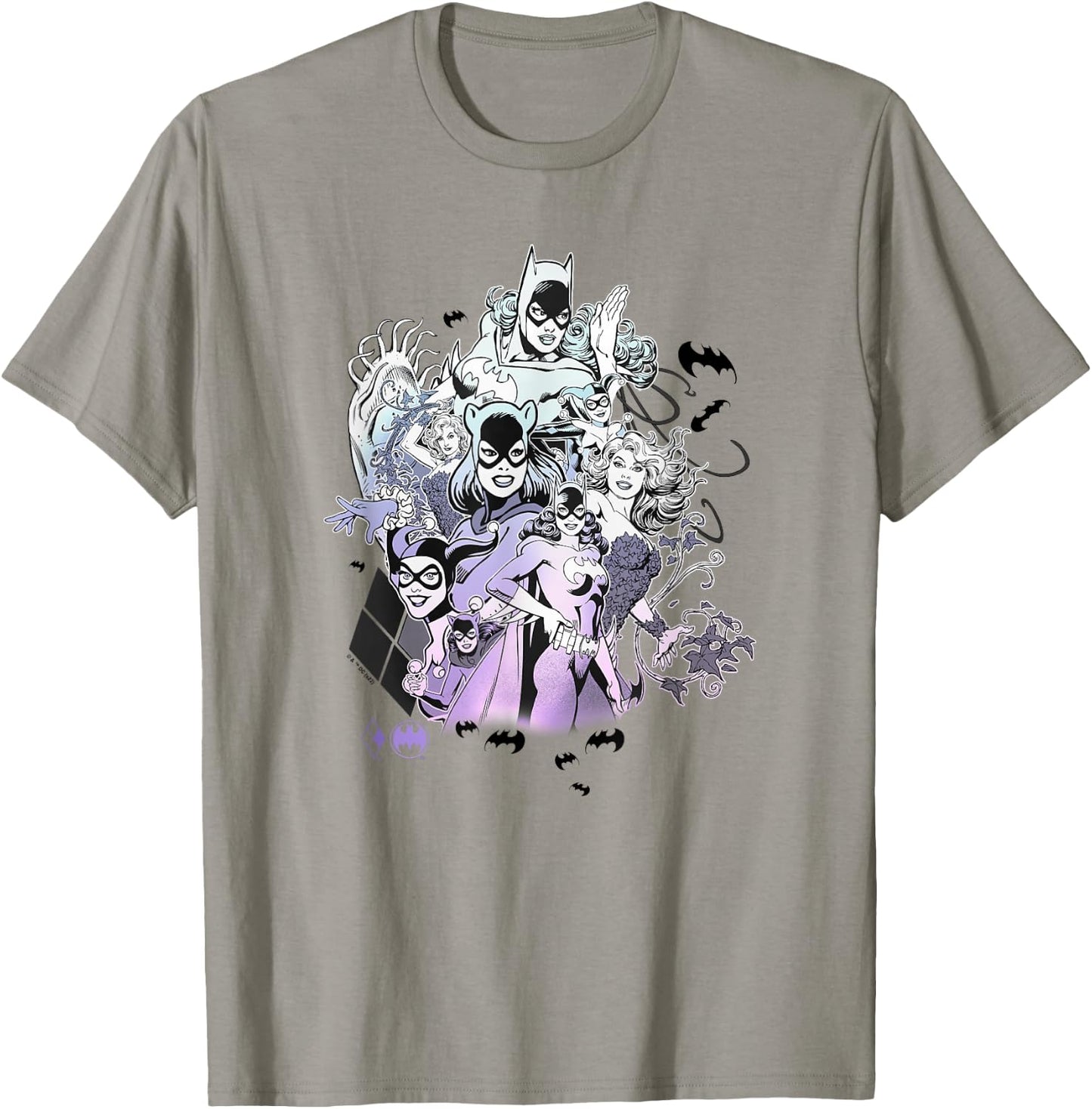 DC Comics Batgirl & Company Character Collage T-Shirt - T-Shirt | Sand