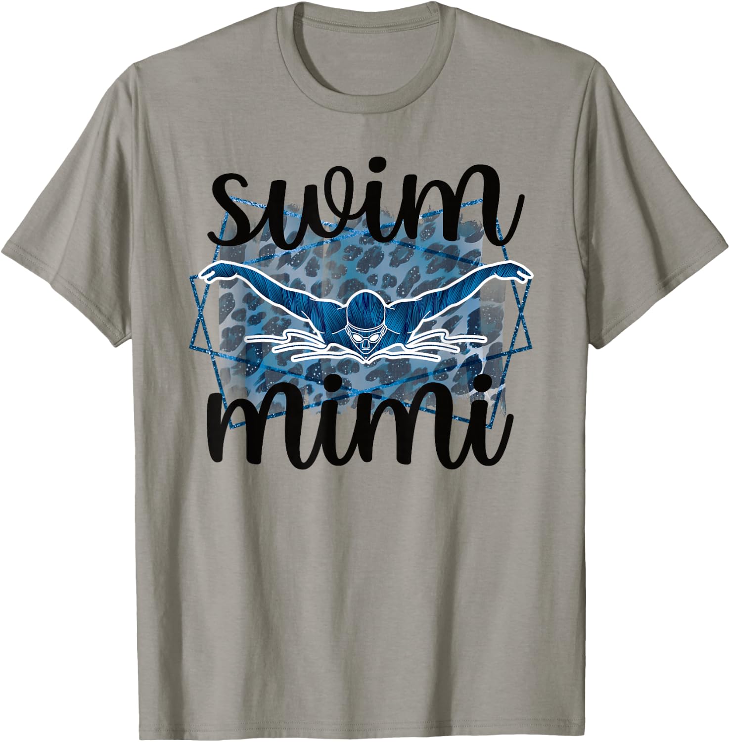 Proud Swim Mimi Of A Swimmer Mimi Grandma T-Shirt - T-Shirt | Sand
