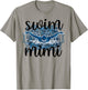 Proud Swim Mimi Of A Swimmer Mimi Grandma T-Shirt - T-Shirt | Sand