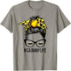 Messy Bun Granny Life Softball Granny Mothers Day T-Shirt - T-Shirt | Sand