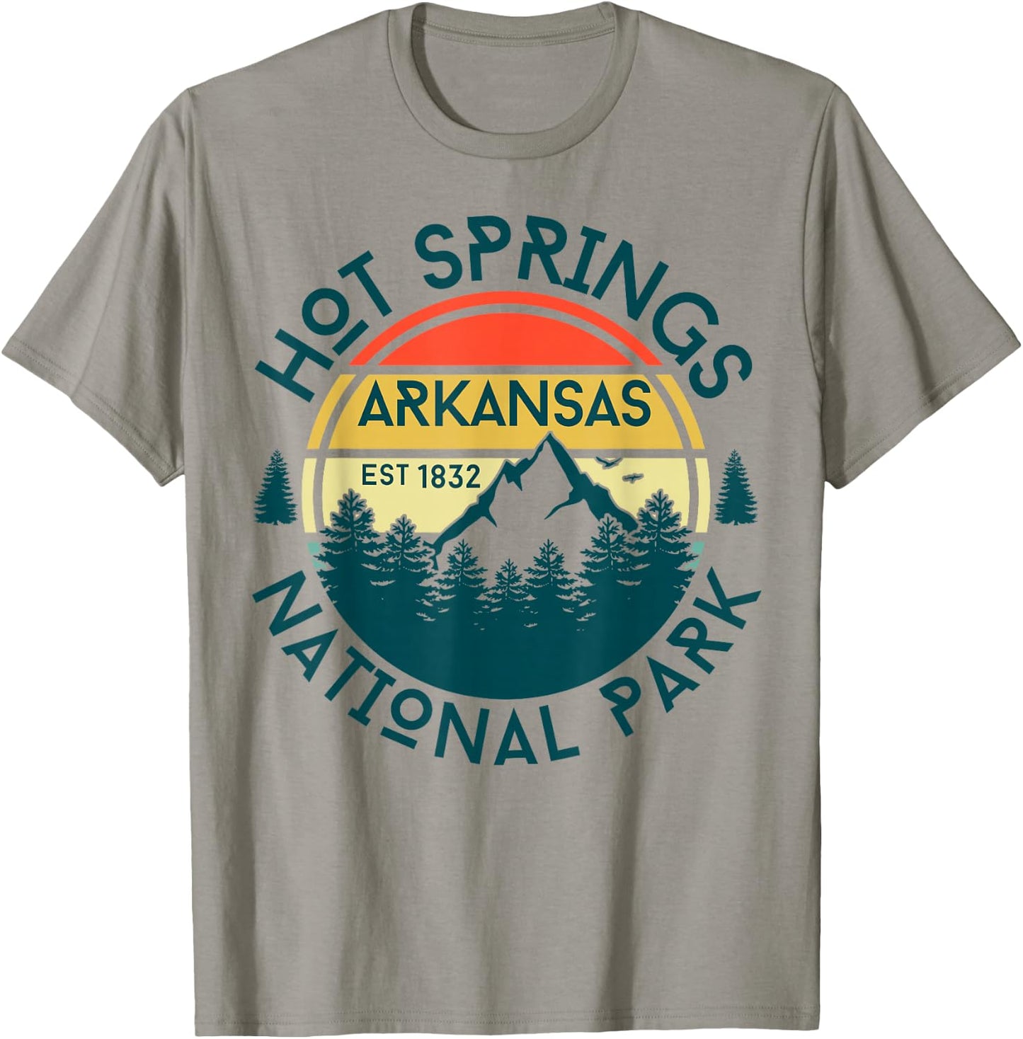 Hot Springs National Park T-Shirt - T-Shirt | Sand