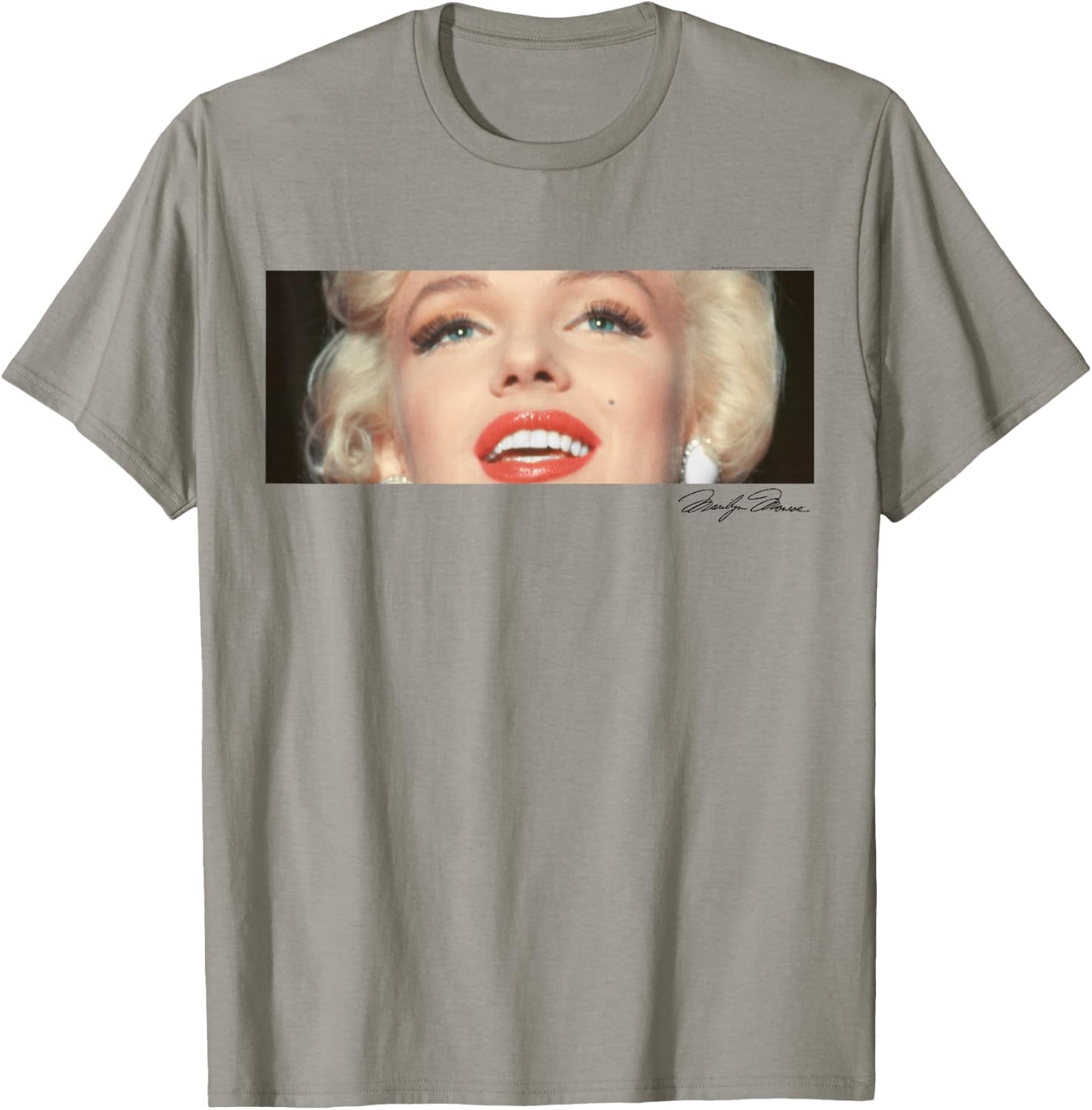 Marilyn Monroe Marilyn Gaze Autograph T-Shirt - T-Shirt | Sand