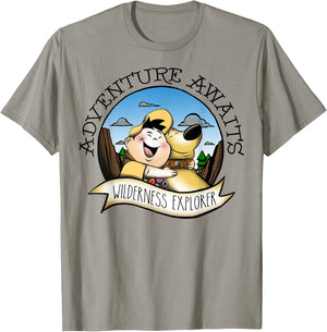 Disney Pixar Up Russell Dug Vintage Hug Graphic T-Shirt - T-Shirt | Sand