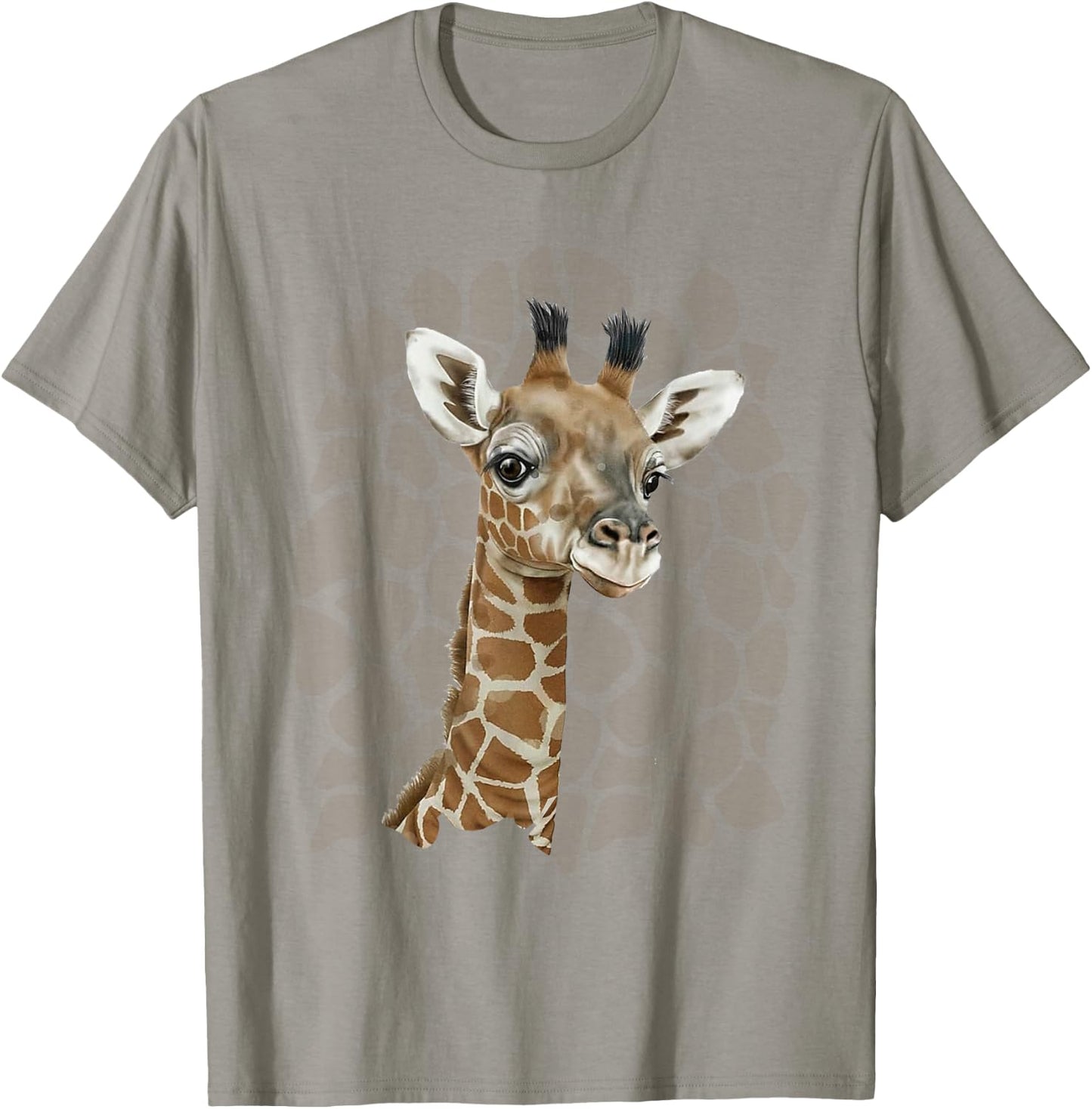 Love Giraffes Women Shirt Giraffe Lovers for Kids and Girls T-Shirt - T-Shirt | Sand