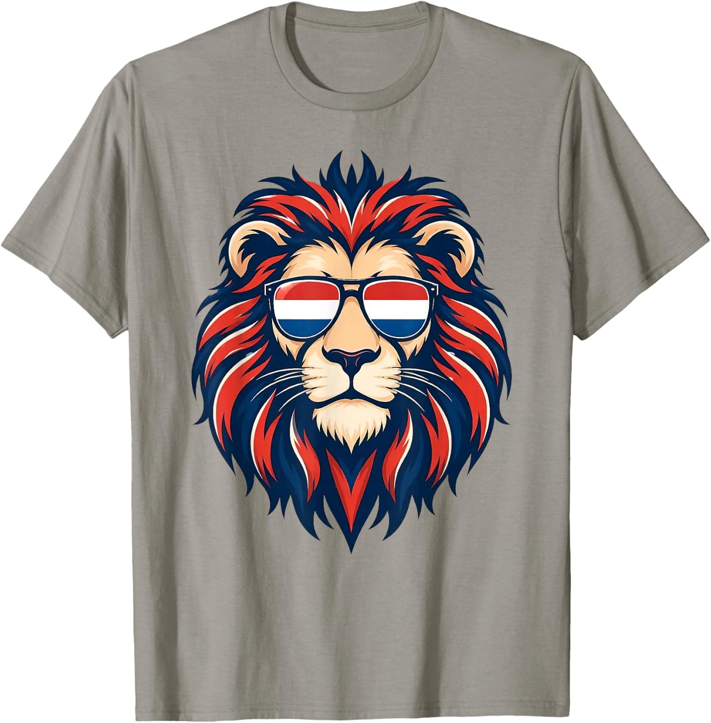 Holland Nederland Flag Dutch Lion Netherlands Pride T-Shirt - T-Shirt | Sand