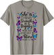 Christian Bible Verse Quote Butterfly Proverbs 31:25 T-Shirt - T-Shirt | Sand