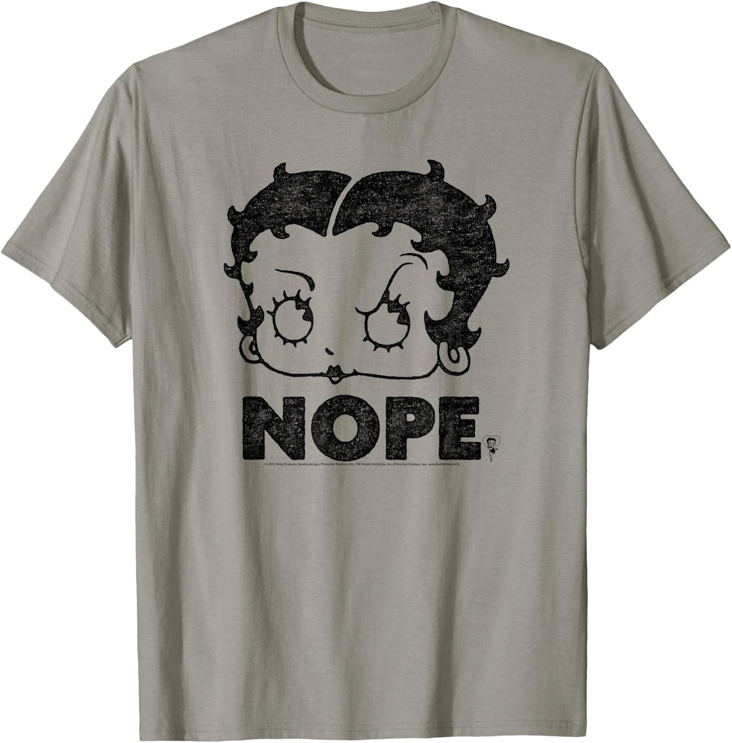 Betty Boop Boop Nope T-Shirt - T-Shirt | Sand