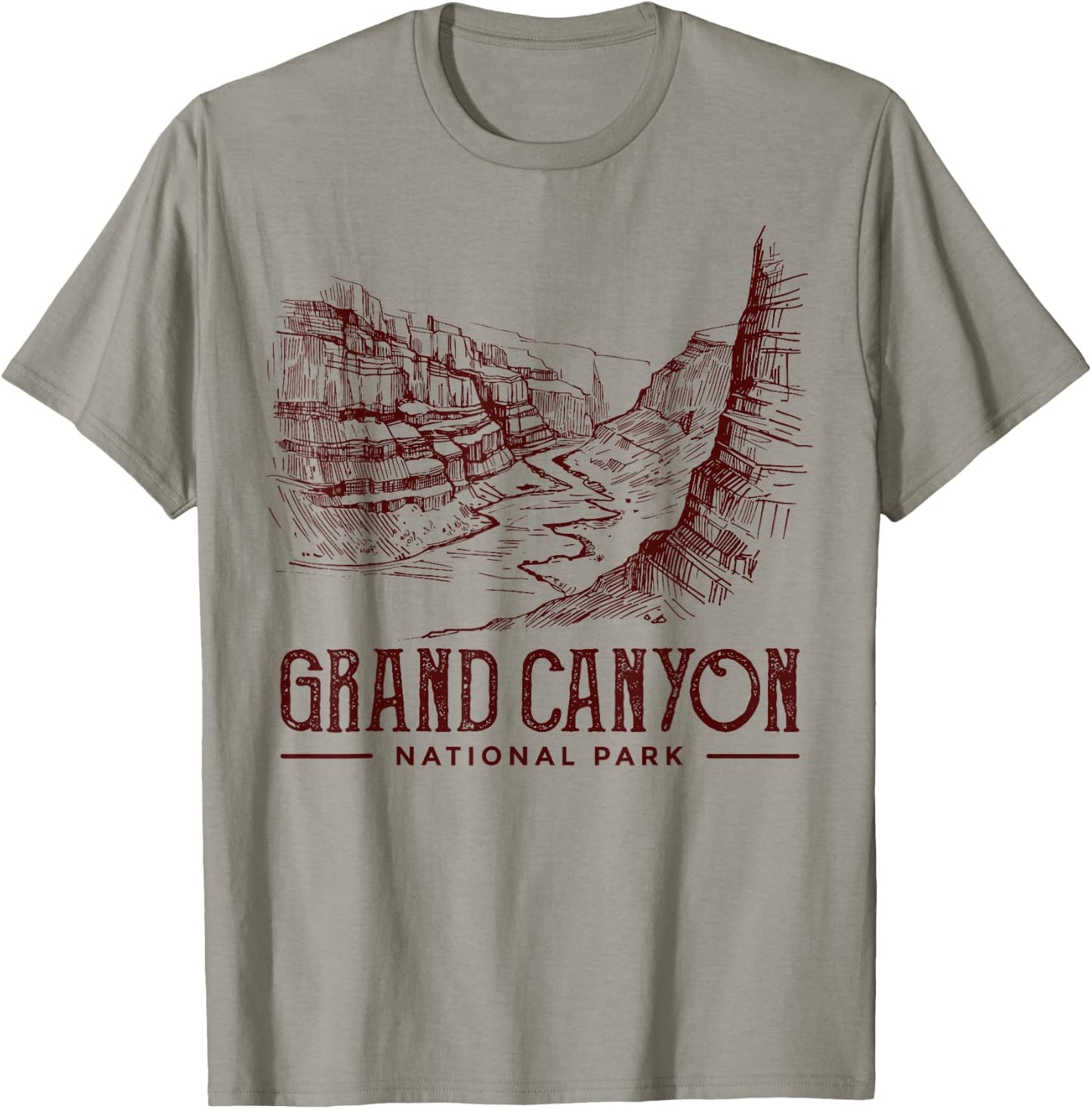 Grand Canyon National Park Merchandise Grand Canyon T-Shirt - T-Shirt | Sand