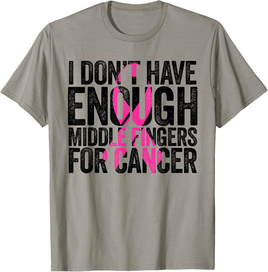 Fuck Breast Cancer Pink Bow Ladies Clothing T-Shirt - T-Shirt | Sand