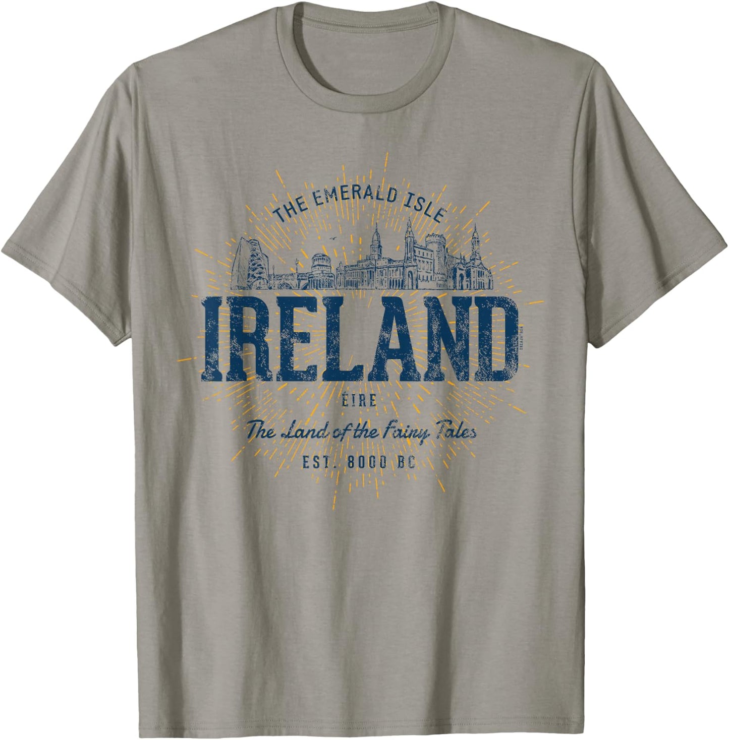 Retro Style Vintage Ireland T-Shirt - T-Shirt | Sand