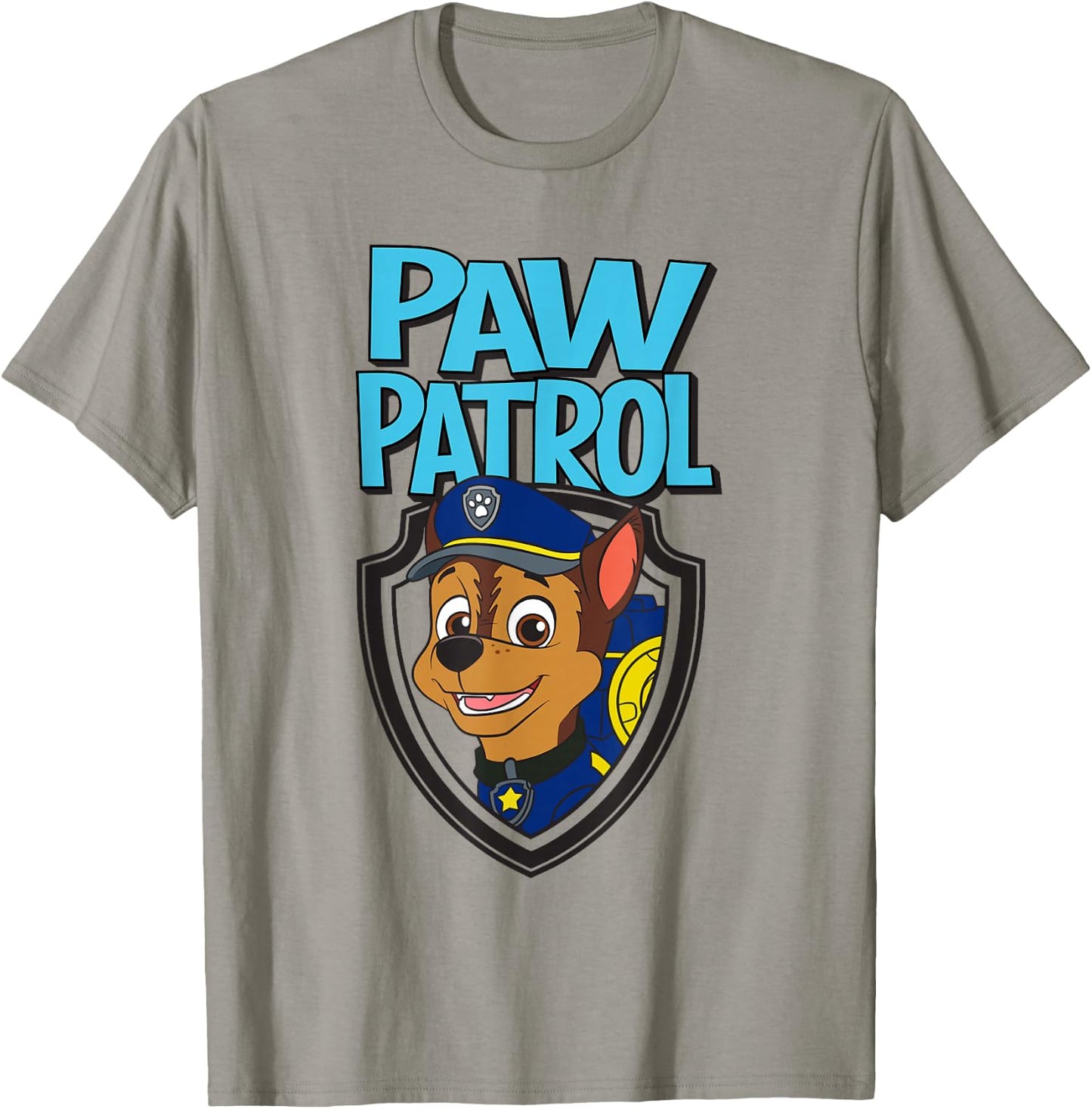 Paw Patrol Chase in Badge Nickelodeon T-Shirt - T-Shirt | Sand