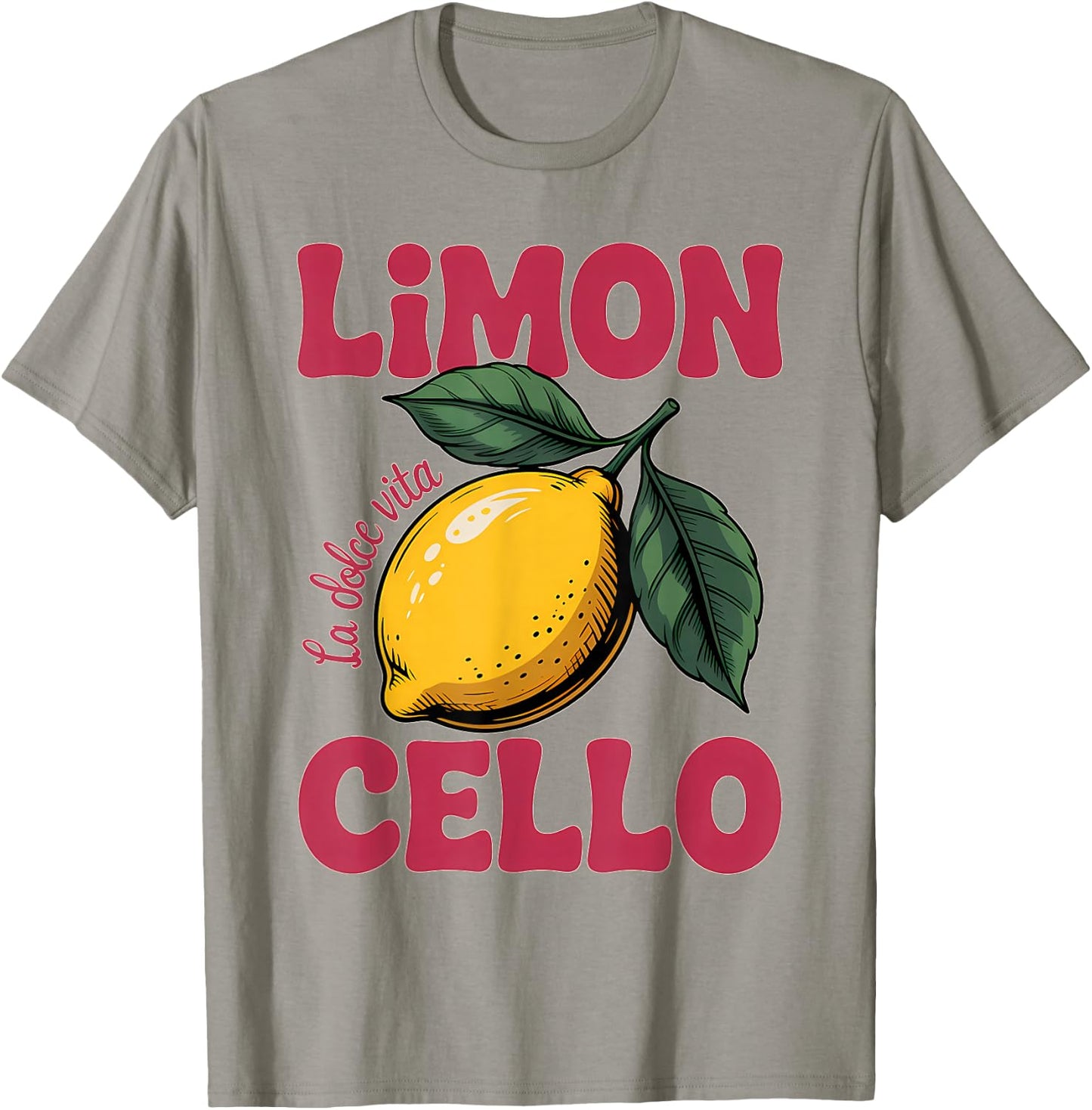Lemon Liqueur Refreshing Delicious Italy Drink Limoncello T-Shirt - T-Shirt | Sand