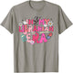 Retro Groovy In My Librarian Era Happy Back To School T-Shirt - T-Shirt | Sand