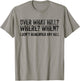 Over What Hill Where When Funny Birthday Gag Vintage Retro T-Shirt - T-Shirt | Sand
