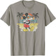 Disney Mickey Classic Mickey Beach Airbrushed Small T-Shirt - T-Shirt | Sand