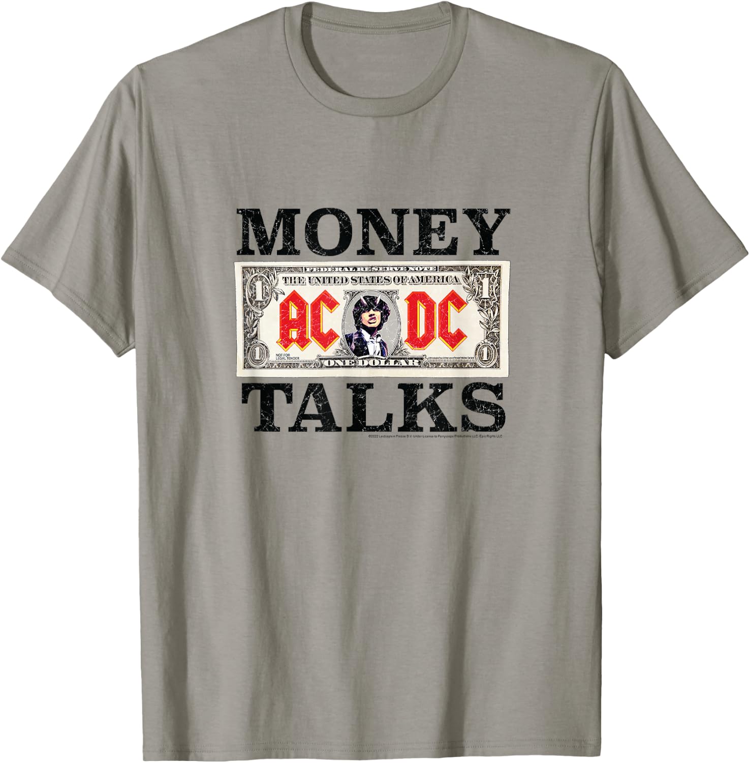 ACDC - Money Talks T-Shirt - T-Shirt | Sand