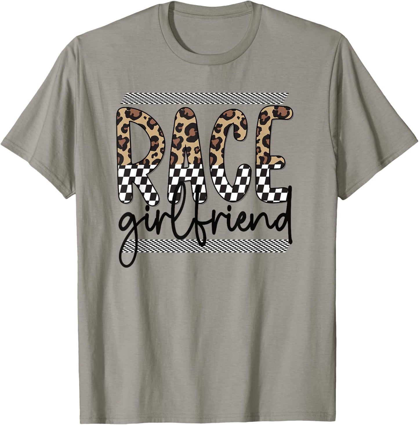 Race Girlfriend Best Racing Girlfriend Of A Racer T-Shirt - T-Shirt | Sand