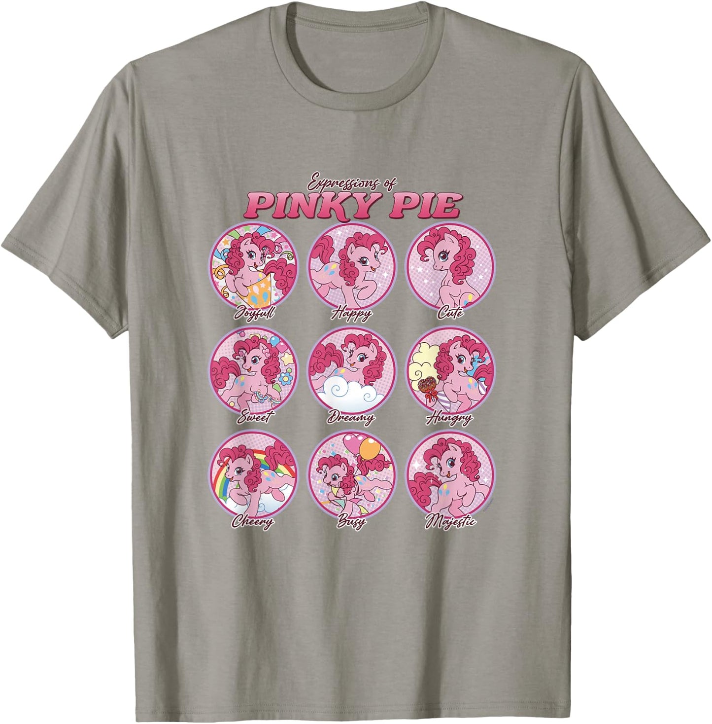My Little Pony: Friendship is Magic Expressions of Pinky Pie T-Shirt - T-Shirt | Sand