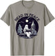 Read In Peace Ghost Halloween Librarian Spooky Season T-Shirt - T-Shirt | Sand