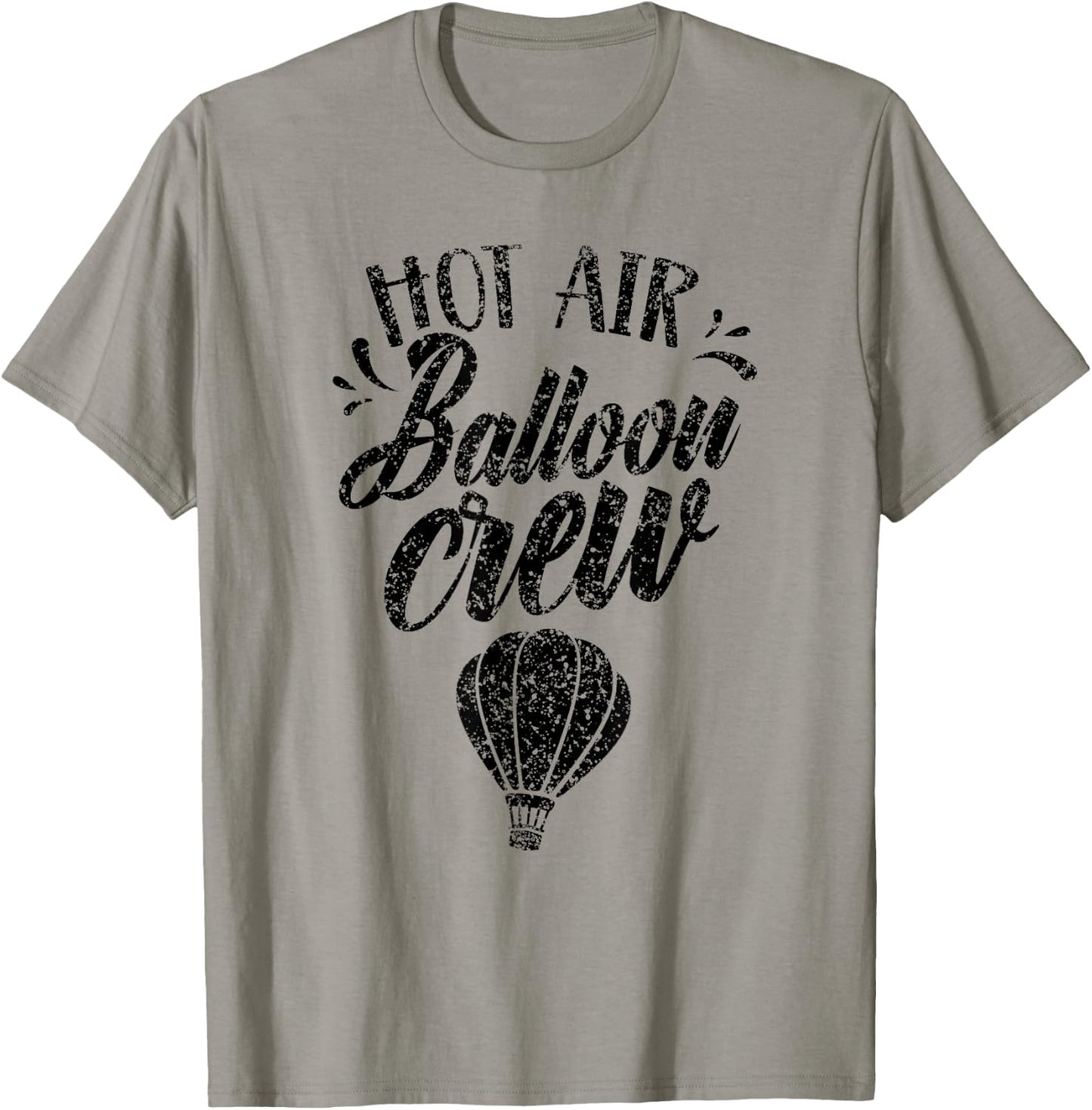 Hot Air Balloon Crew Ballooning Pilot Team T-Shirt - T-Shirt | Sand
