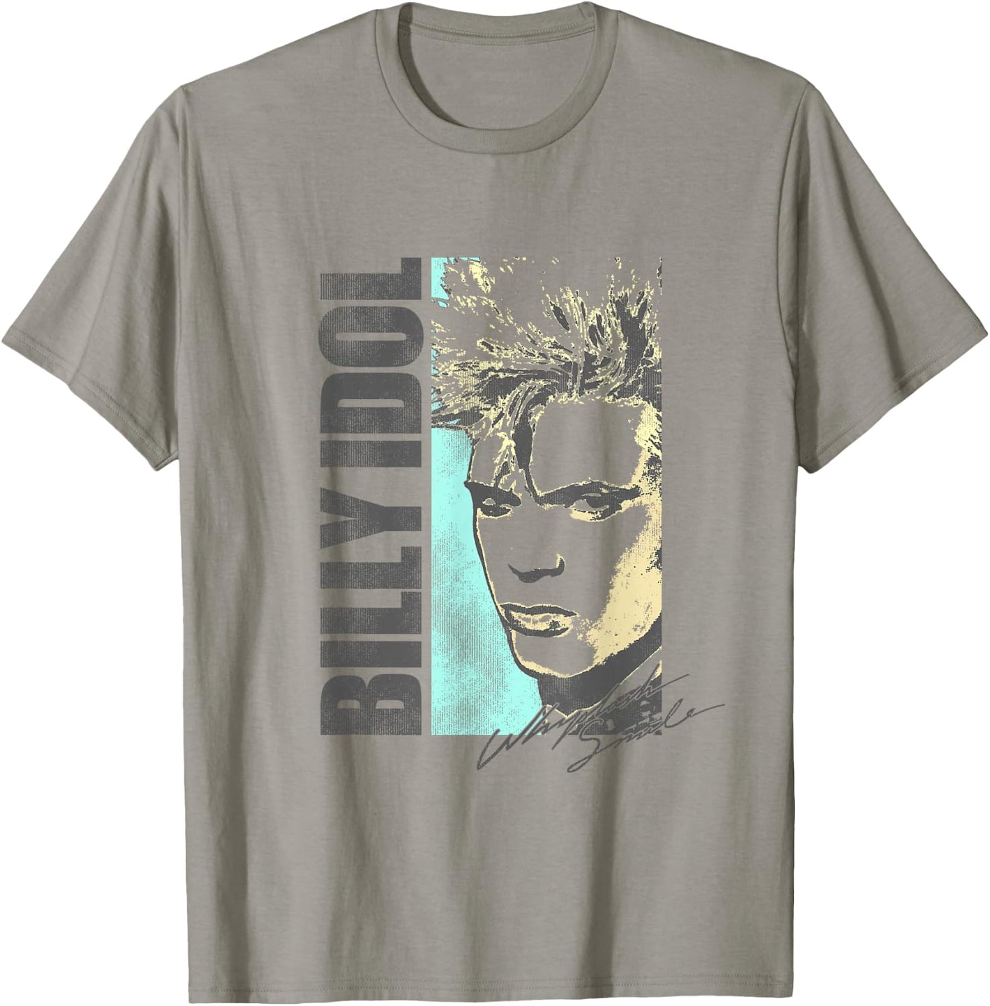 Billy Idol - Whiplash Smile T-Shirt - T-Shirt | Sand