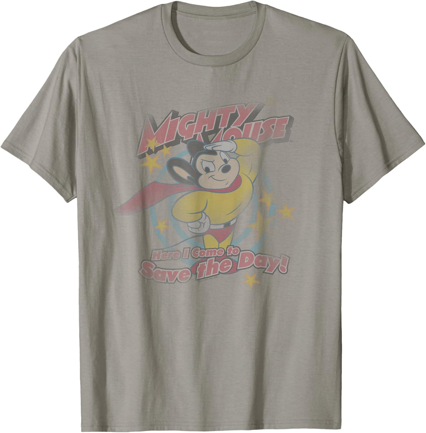 Mighty Mouse at Your Service T-Shirt - T-Shirt | Sand