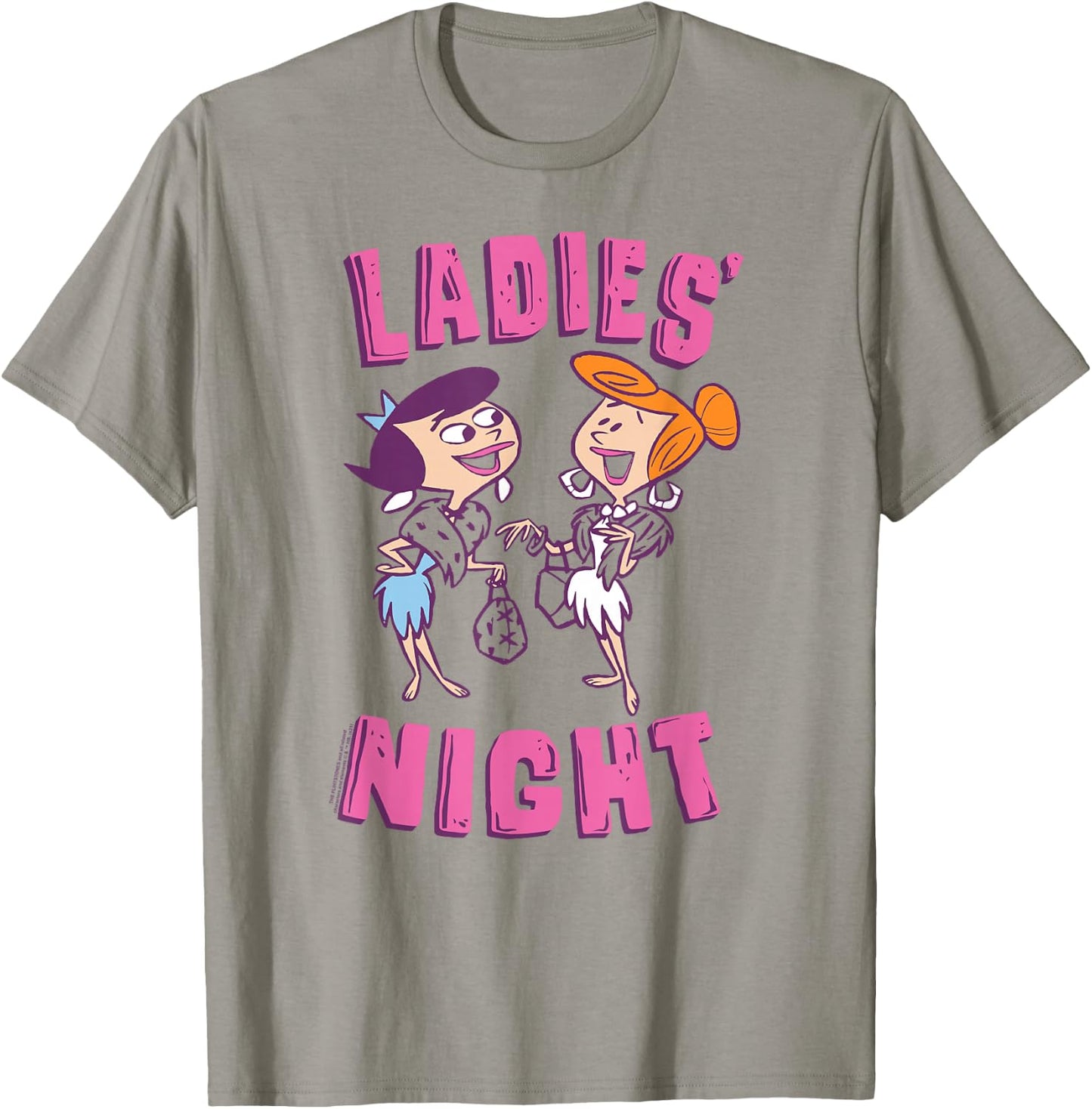 The Flintstones Betty Wilma Women's Night T-Shirt - T-Shirt | Sand