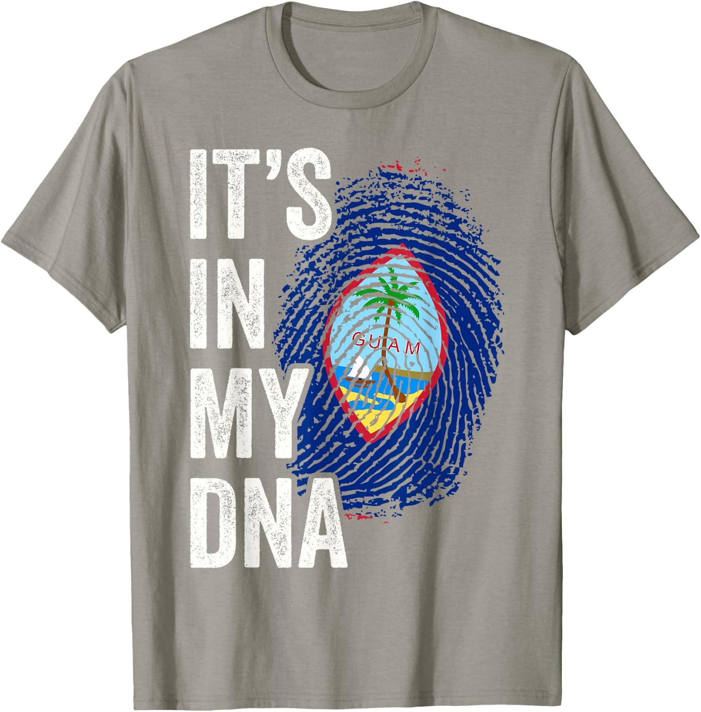 IT'S IN MY DNA Guam Flag Roots Guamanian Pride Heritage T-Shirt - T-Shirt | Sand
