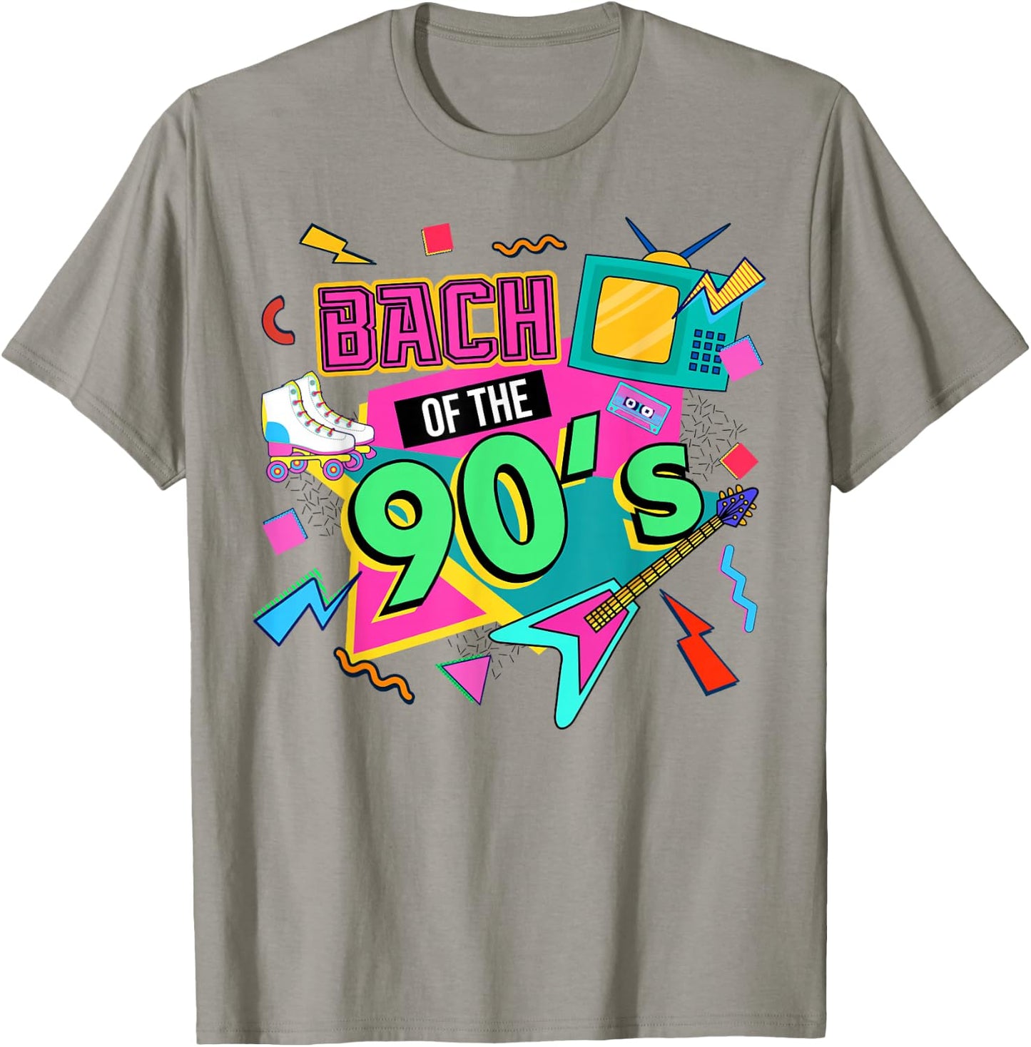 90s Bridesmaid Bride Bachelorette Bach Of The 90's Matching T-Shirt - T-Shirt | Sand