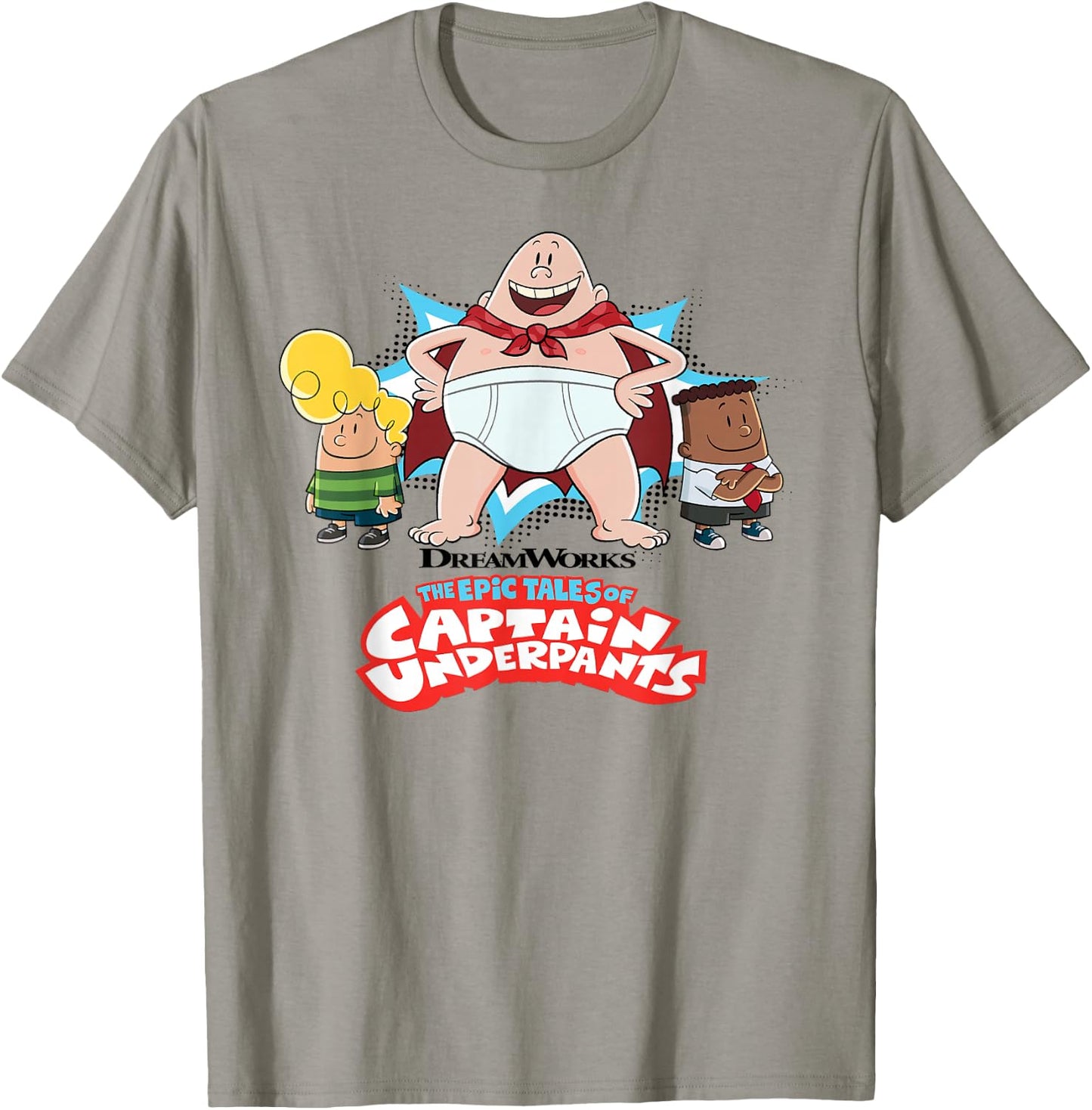 Captain Underpants The First Epic Movie Captain Pose T-Shirt - T-Shirt | Sand