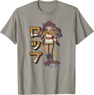 Star Wars Visions Lop And Ocho Kanji Poster T-Shirt - T-Shirt | Sand