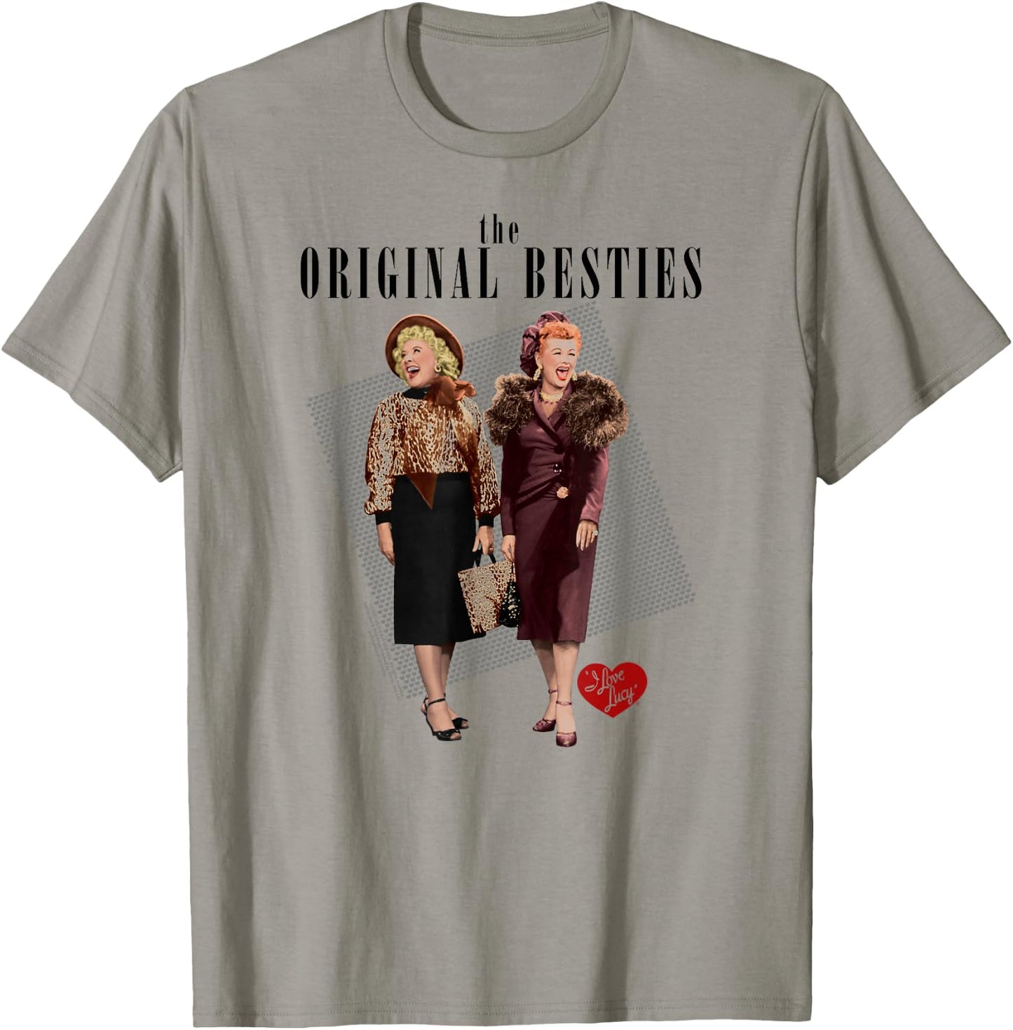 I Love Lucy Original Bestie Small T-Shirt - T-Shirt | Sand