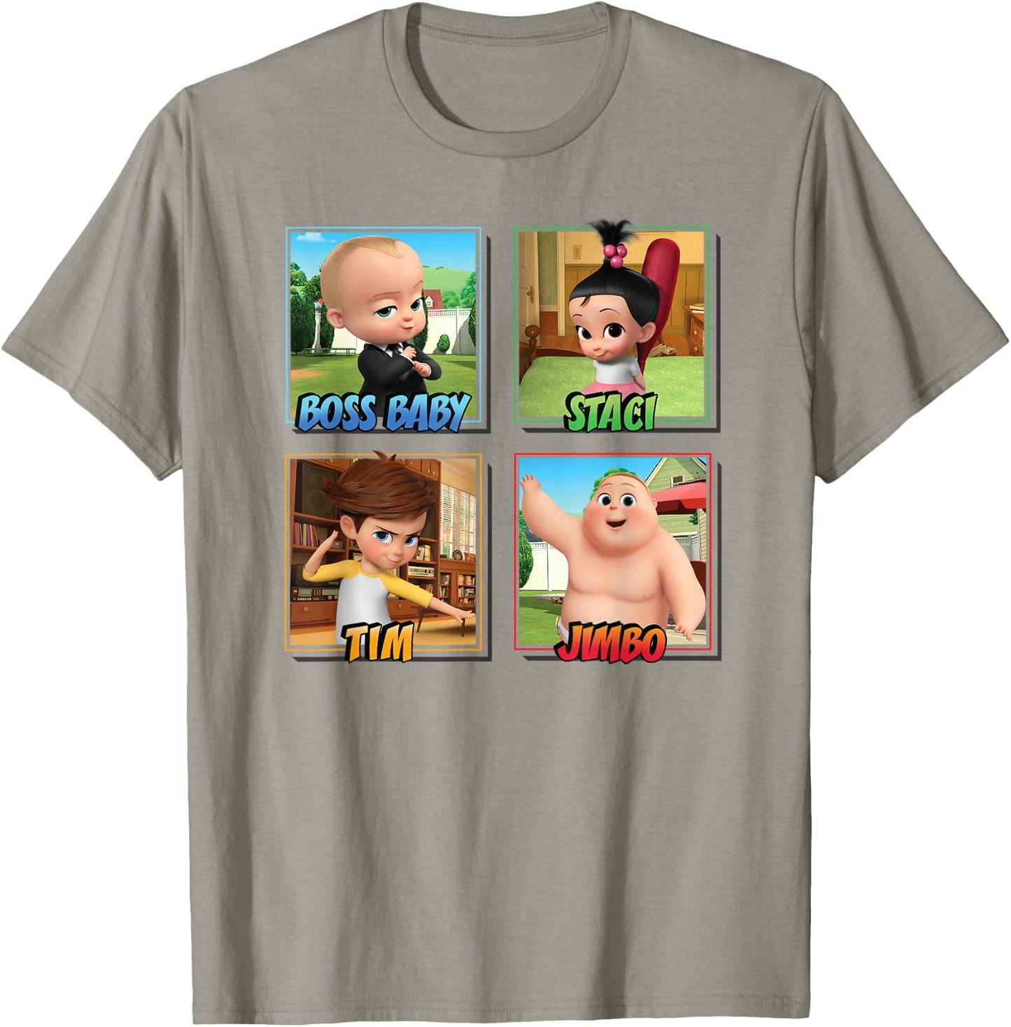 The Boss Baby Squad T-Shirt - T-Shirt | Sand