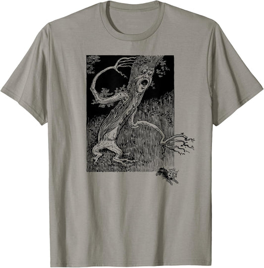 Vintage Wizard Of OZ Book Toto Dog -Fighting Tree T-Shirt - T-Shirt | Sand