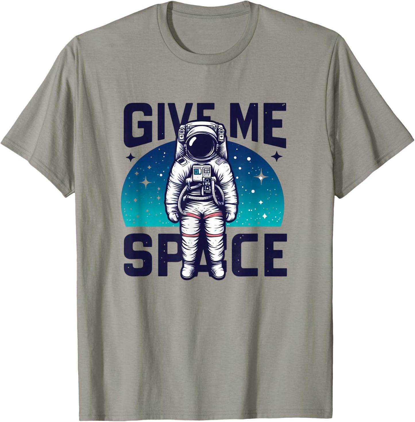 Give Me Space Astronaut Galaxy Adventure Graphic Graphic T-Shirt - T-Shirt | Sand