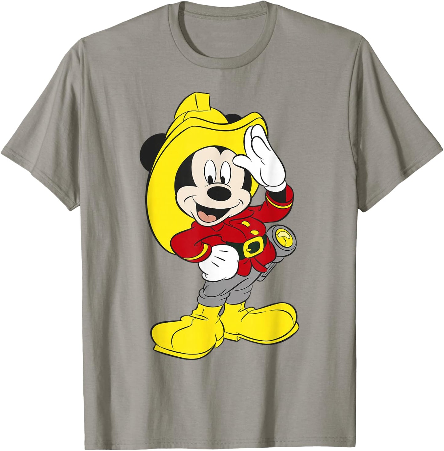 Disney Mickey Mouse Firefighter Outfit T-Shirt - T-Shirt | Sand