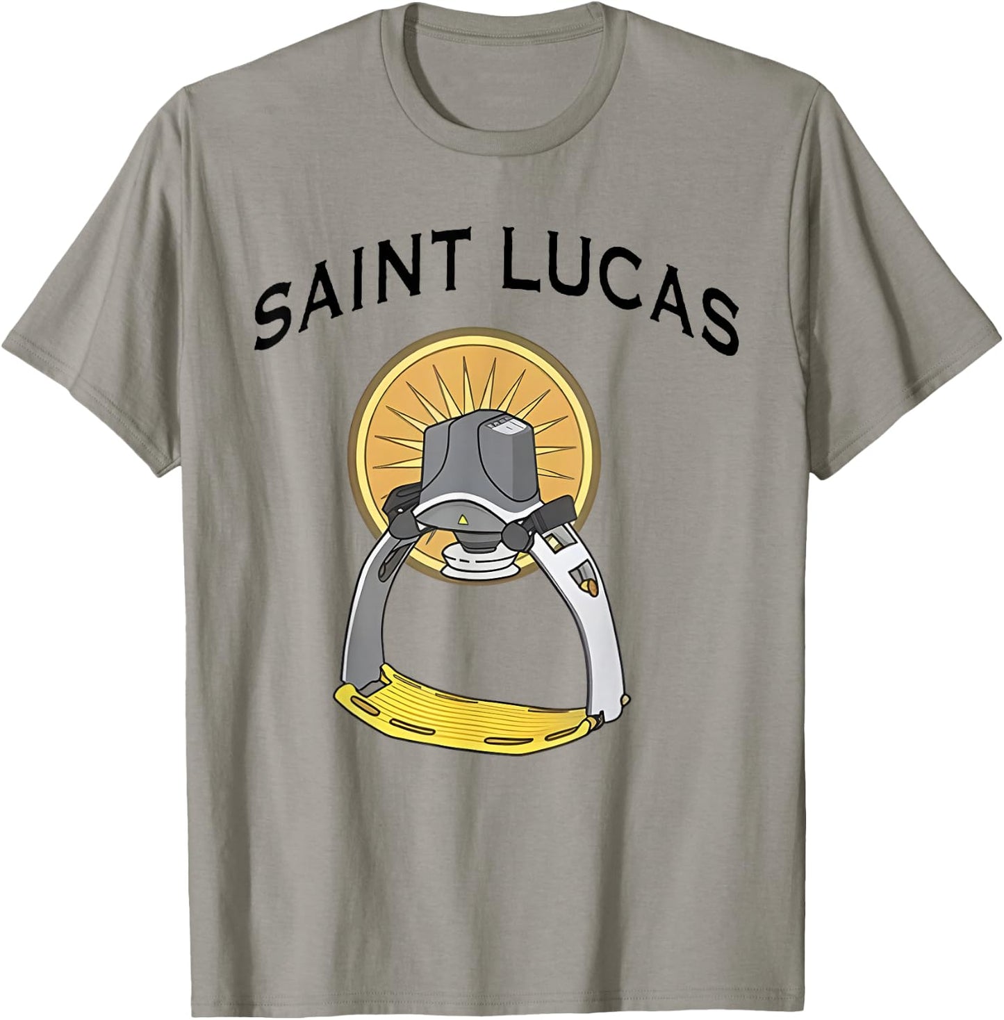 Funny ICU RRT Nurse Rapid Response Team EMS Lucas Device T-Shirt - T-Shirt | Sand