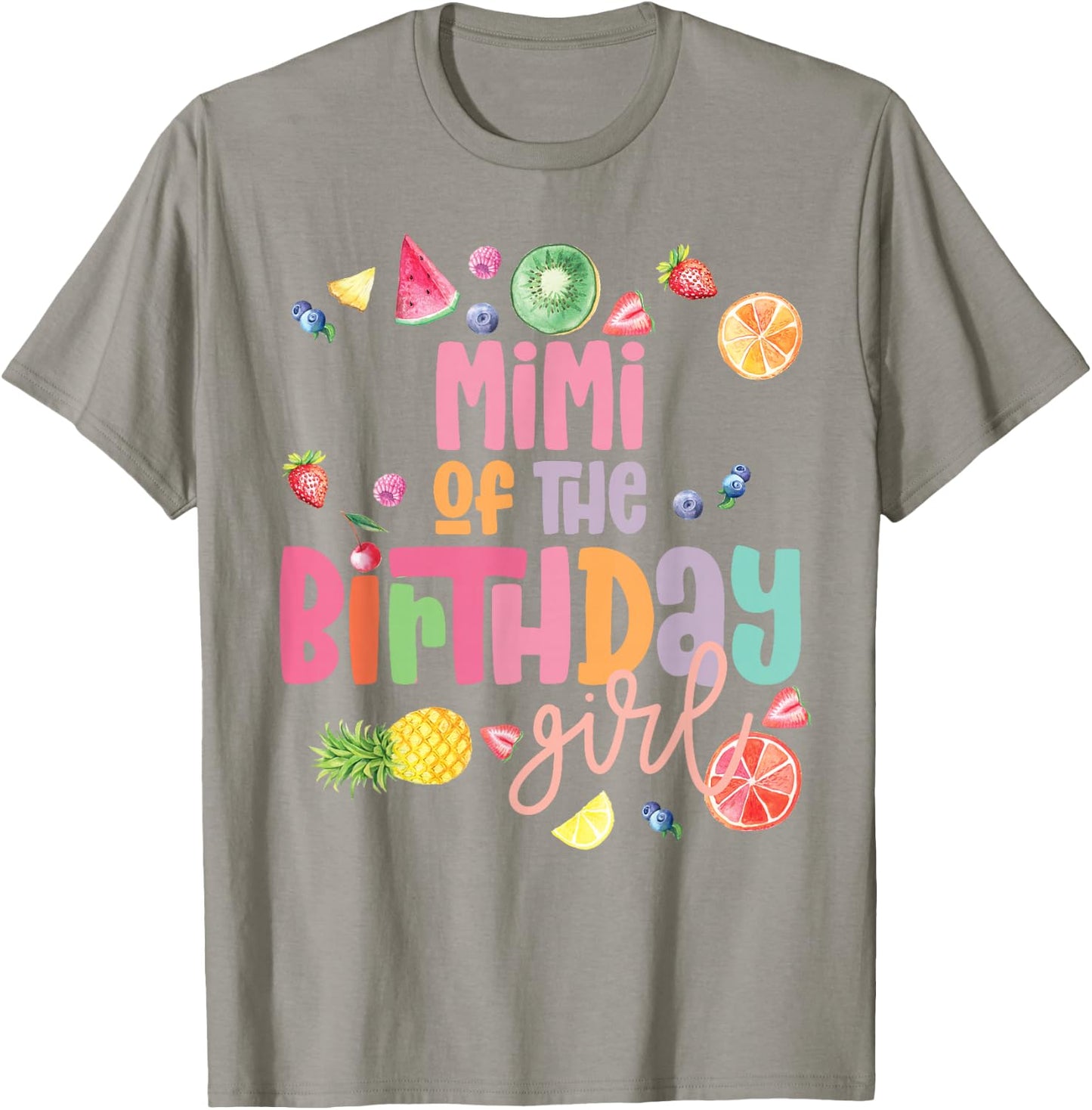 Mimi Twotii Frutti 2-Year-Old Fruit Tropical Birthday T-Shirt - T-Shirt | Sand